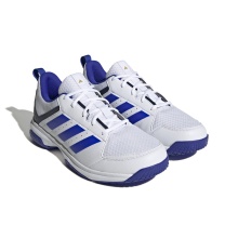 adidas Indoor Shoes Ligra 7 white/lucid blue Men